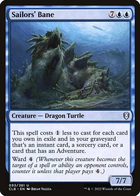 Sailors' Bane 2022 Magic: The Gathering Commander Legends: Battle for Baldur's Gate