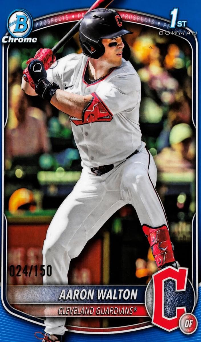 Aaron Walton trading card