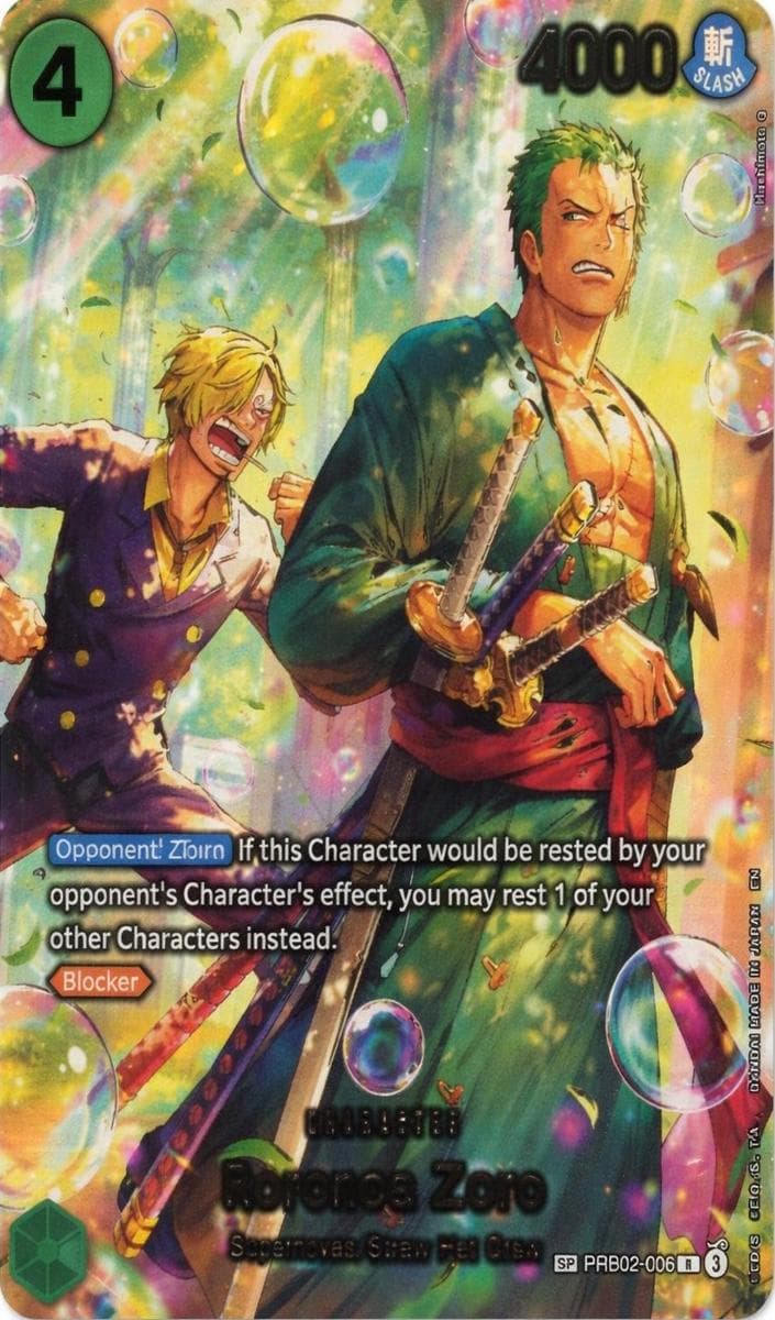 Roronoa Zoro #PRB02-006