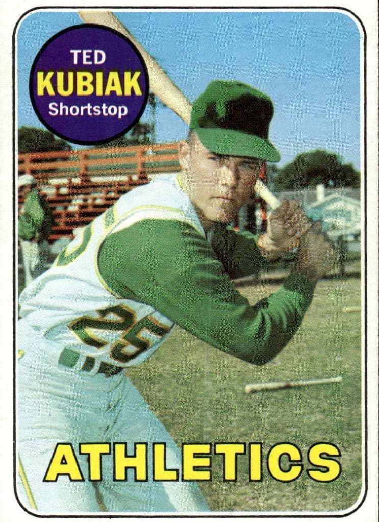 Ted Kubiak 1969 topps Topps
