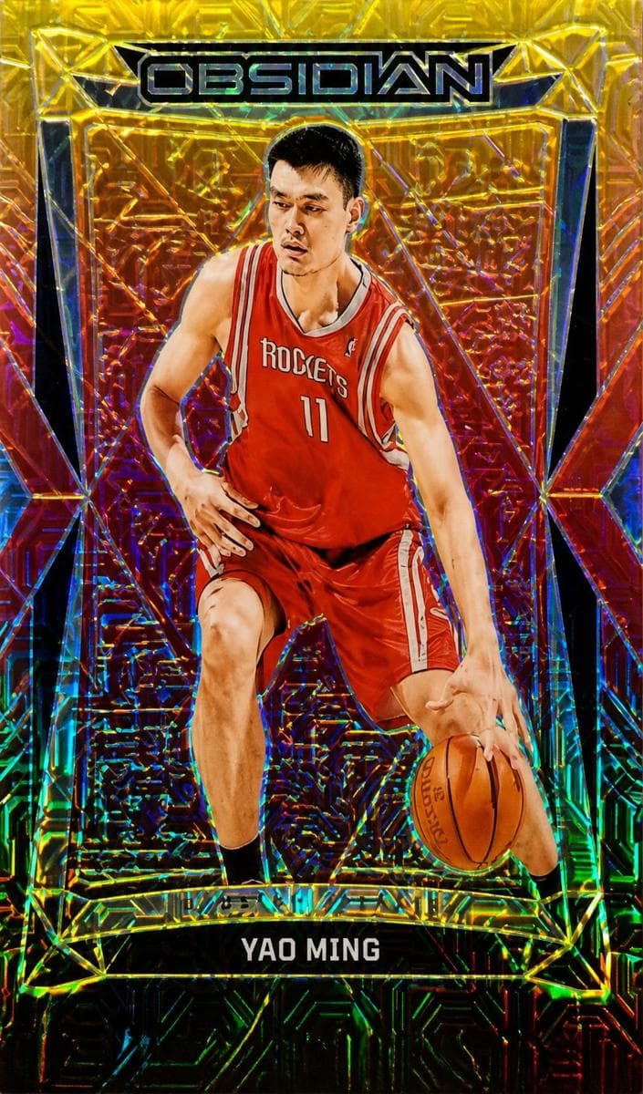 Yao Ming 2023 panini Panini Obsidian