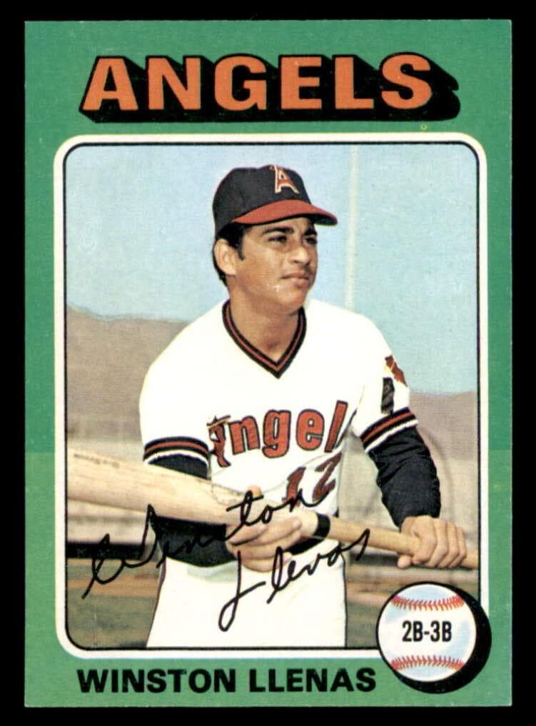 Winston Llenas 1975 topps Topps