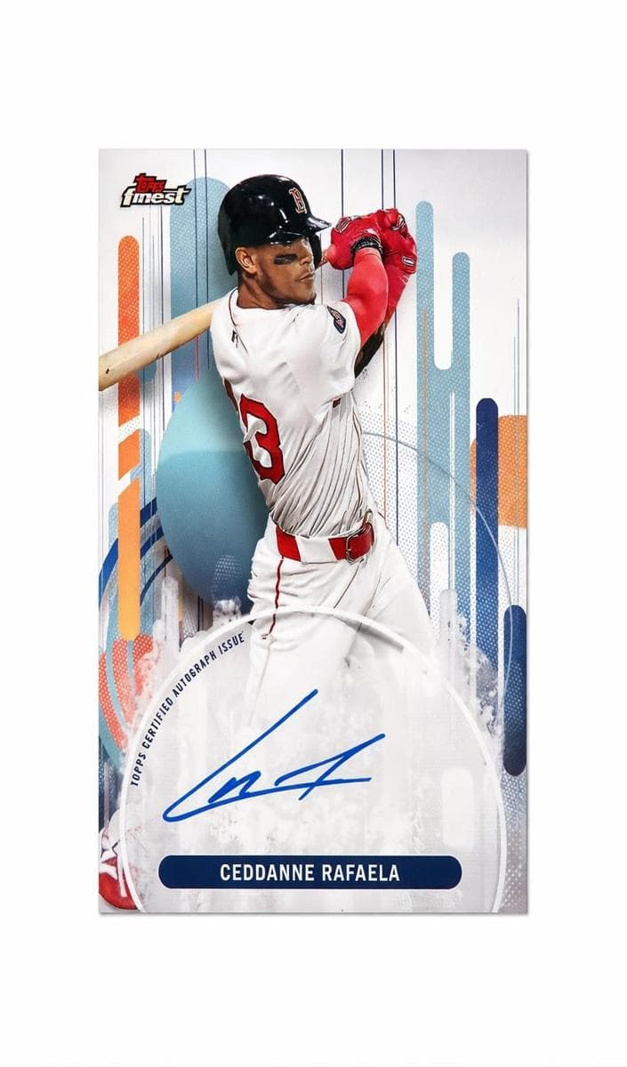 Ceddanne Rafaela 2025 topps Topps Finest