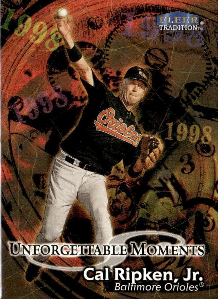 Cal Ripken, Jr. 1998 fleer Fleer Tradition