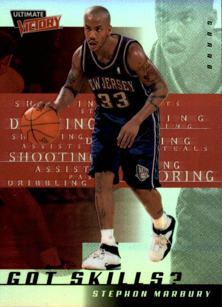 Stephon Marbury 1999 upper-deck Ultimate Victory