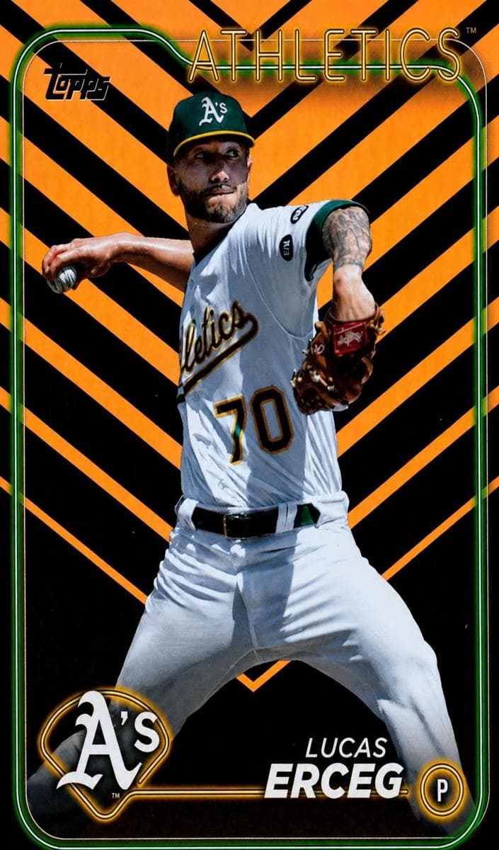 Lucas Erceg trading card