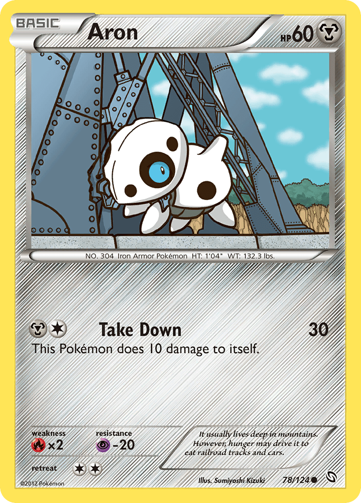 Aron 2012 Pokemon Dragons Exalted