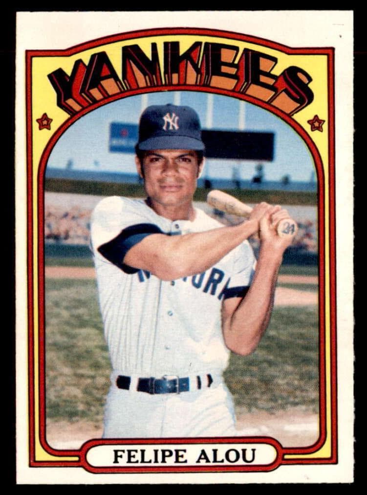 Felipe Alou 1972 topps O-Pee-Chee