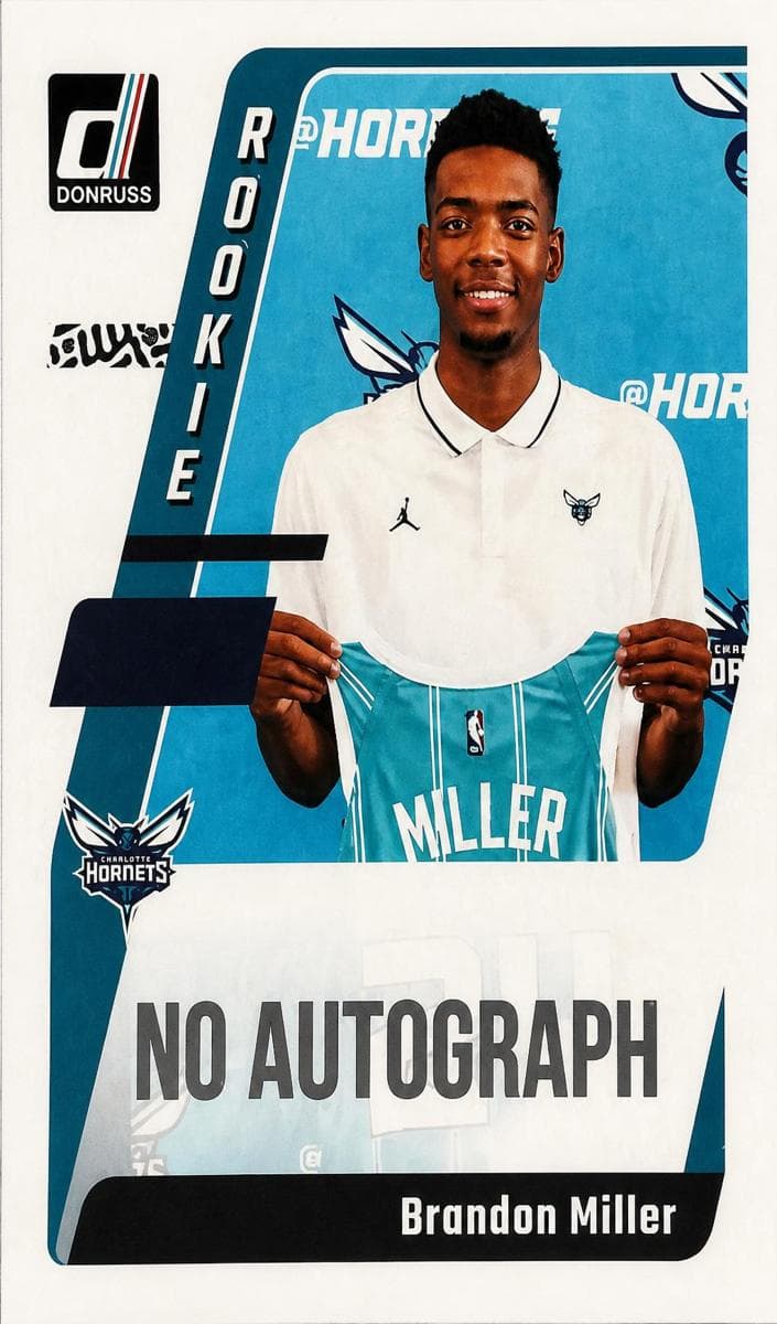 Brandon Miller 2023 panini Donruss