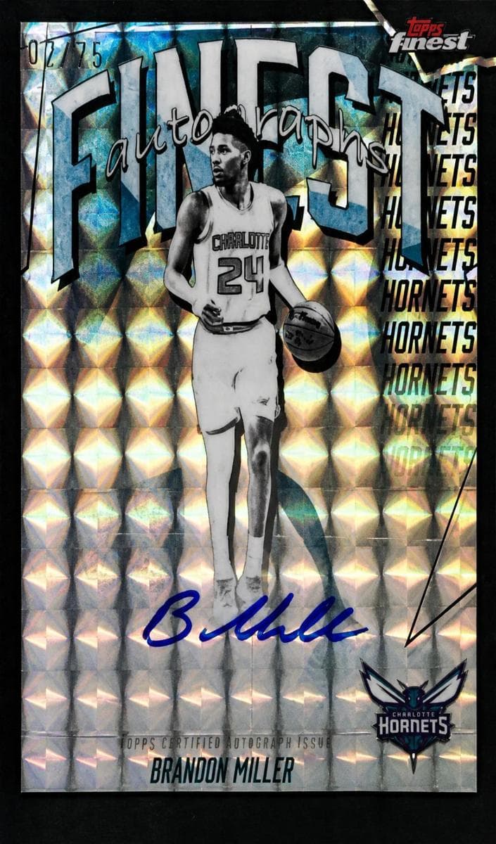 Brandon Miller 2025 unknown Finest