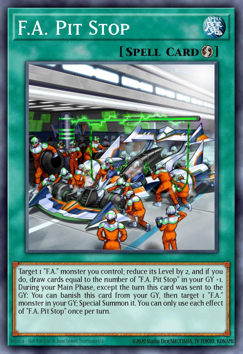 F.A. Pit Stop 2018 Yu-Gi-Oh! Japanese Extra Pack 2018