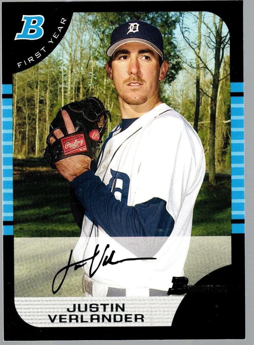 Justin Verlander 2005 bowman