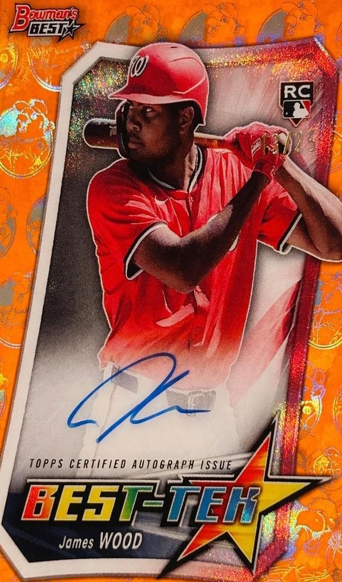 James Wood 2025 bowman Bowman Best