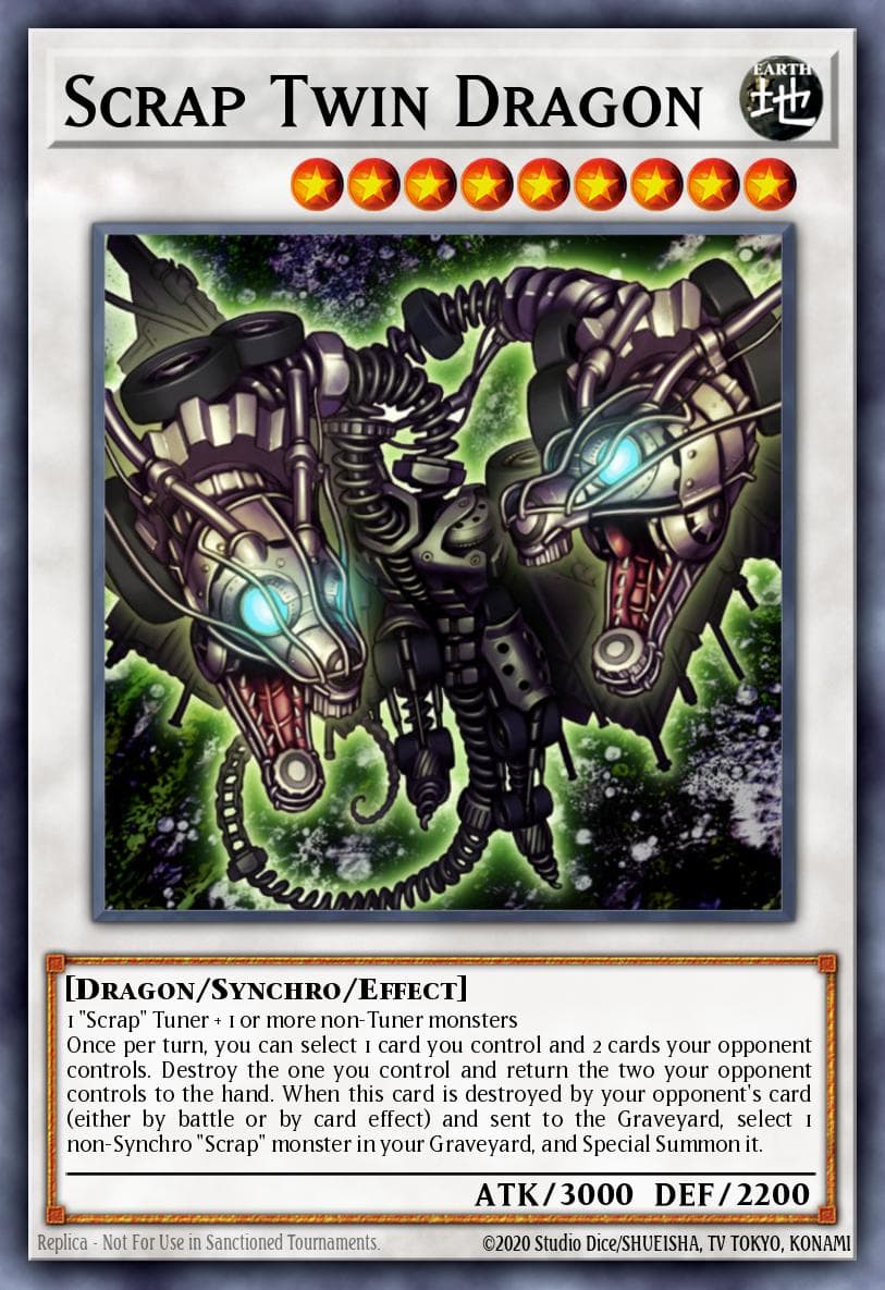 Scrap Twin Dragon 2010 Yu-Gi-Oh! Starstrike Blast 1st Edition