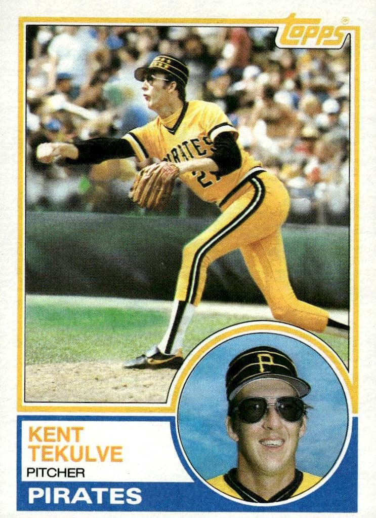 Kent Tekulve 1983 topps Topps