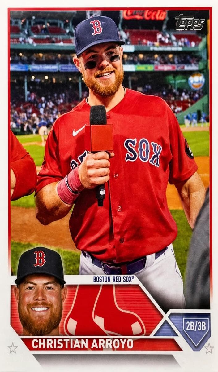 Christian Arroyo trading card