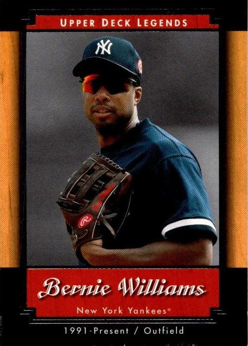Bernie Williams 2001 upper-deck Upper Deck Legends