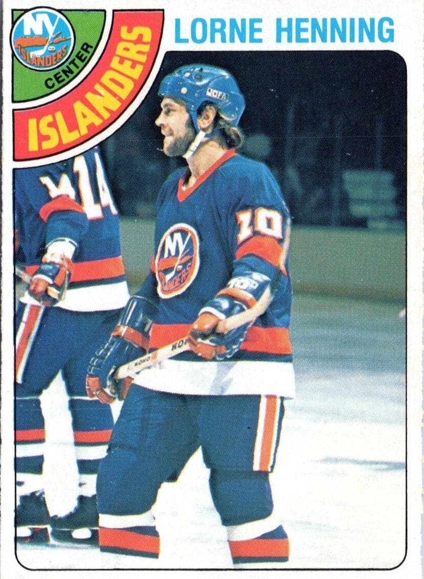 Lorne Henning 1978 topps O-Pee-Chee