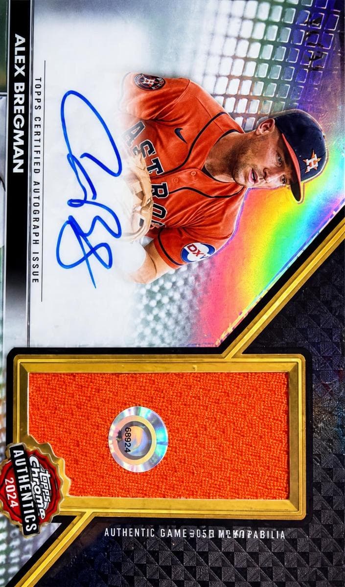 Alex Bregman 2024 topps Topps Chrome