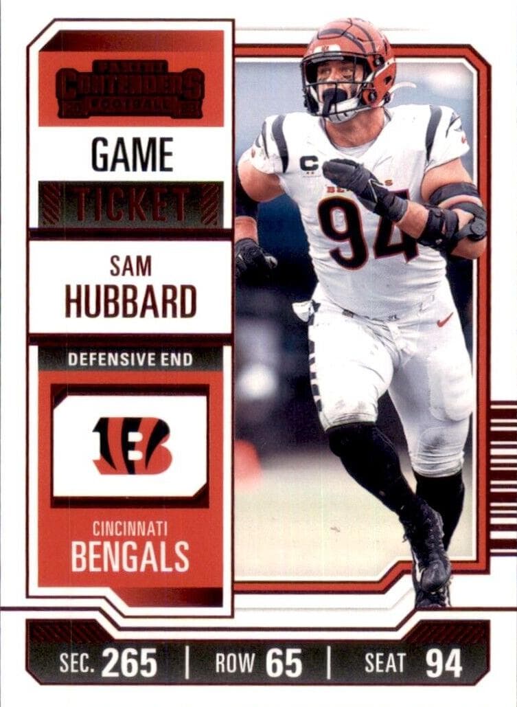 Sam Hubbard 2023 panini Panini Contenders