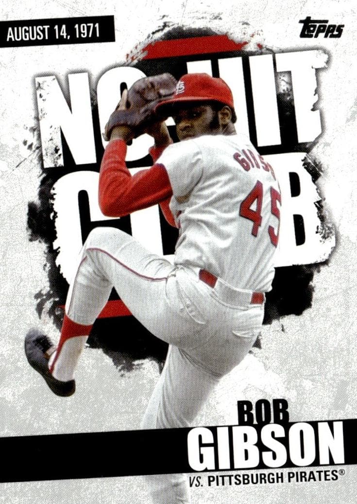 Bob Gibson 2022 topps Topps