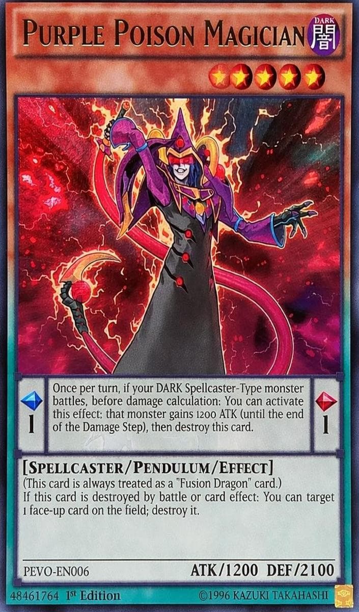 Purple Poison Magician #PEVO-EN006