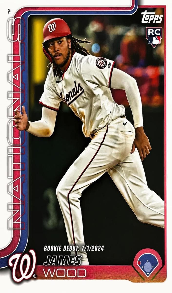 James Wood 2025 topps
