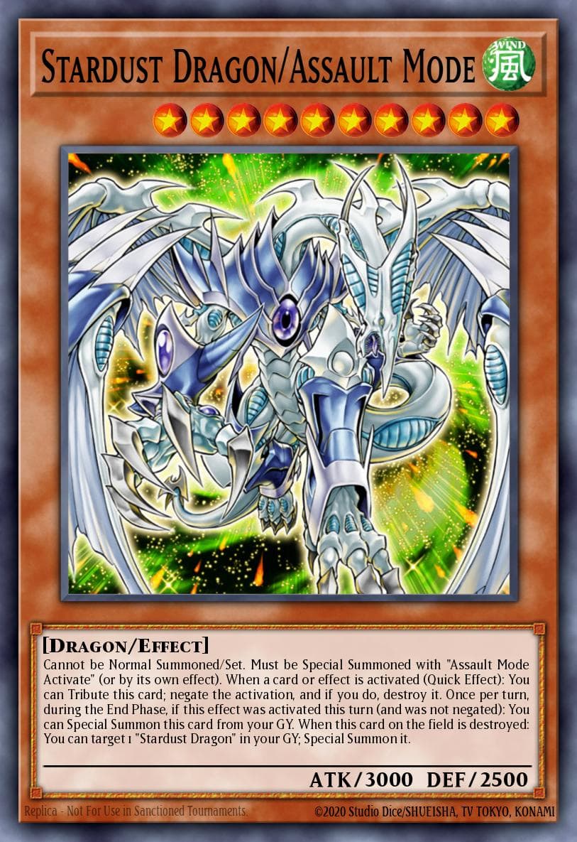 Stardust Dragon/Assault Mode #DPCT-EN003