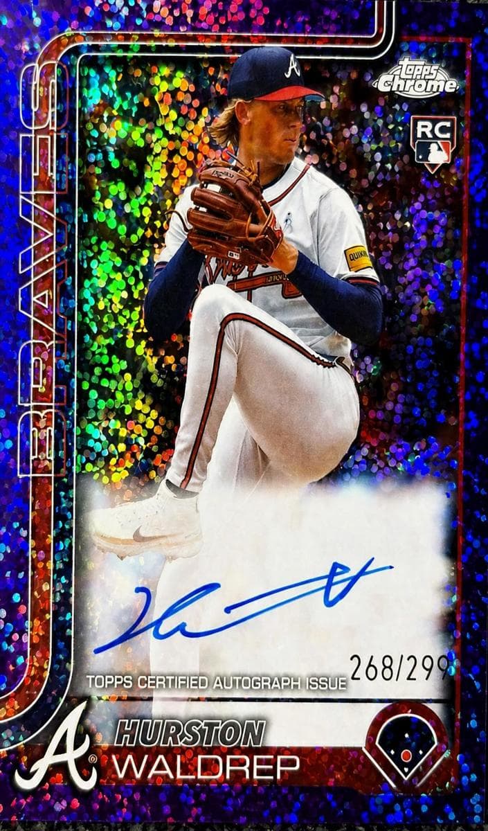 Hurston Waldrep 2025 bowman Chrome
