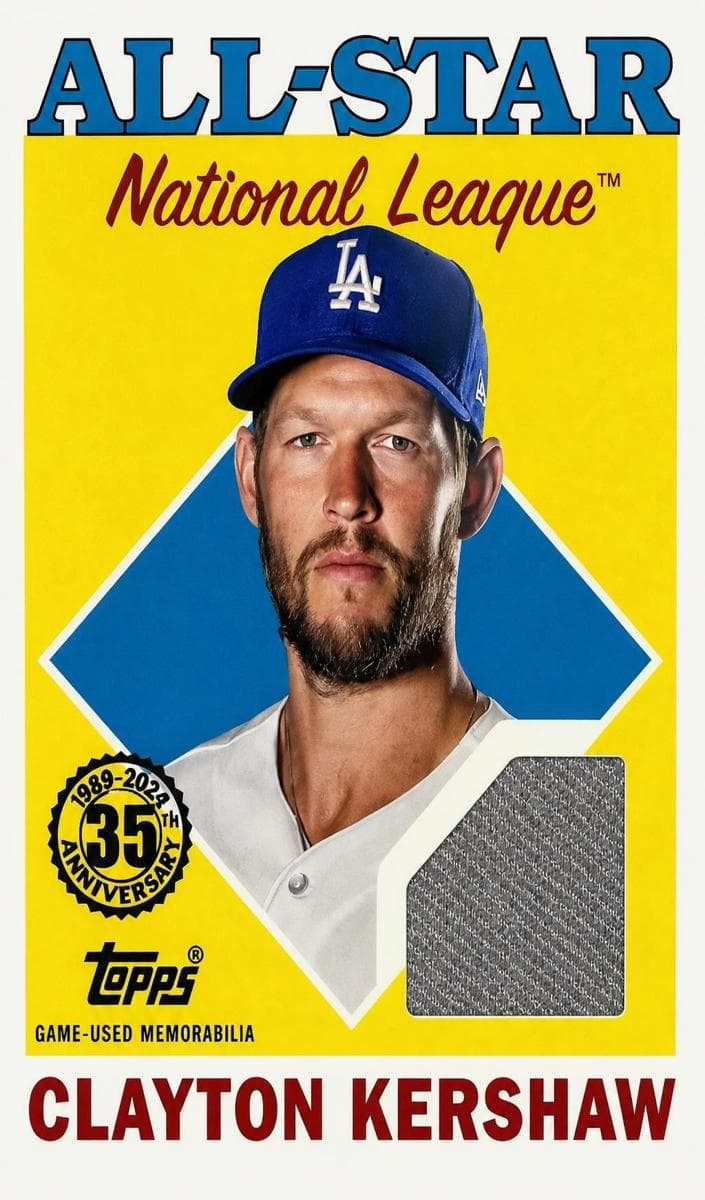 Clayton Kershaw #88asr-ck