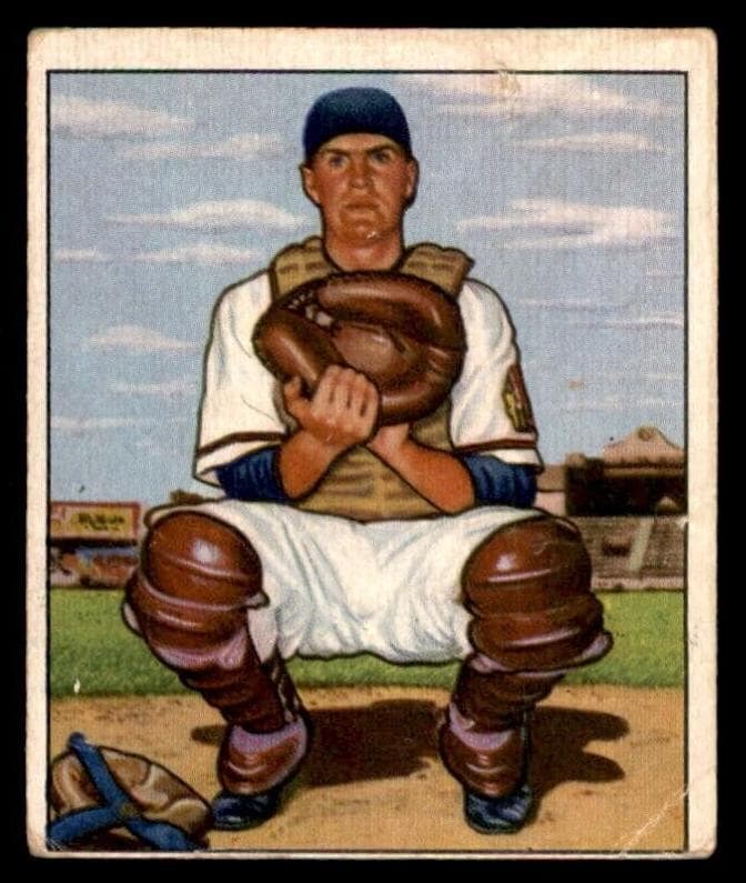 Del Crandall 1950 bowman Bowman