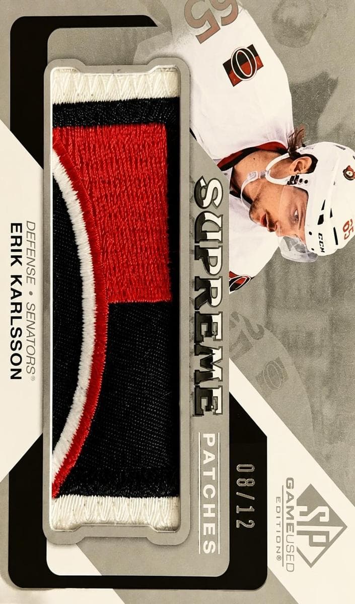 Erik Karlsson 2014 unknown SP Game Used