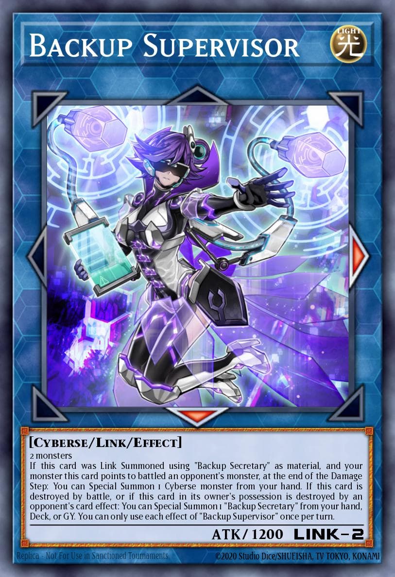Backup Supervisor 2019 Yu-Gi-Oh! Duel Power