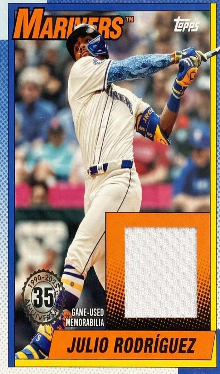 Julio Rodríguez 2025 topps Topps