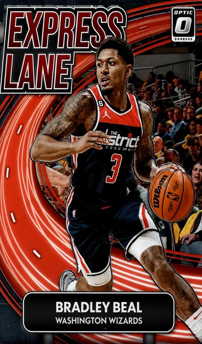 Bradley Beal 2022 panini Donruss Optic