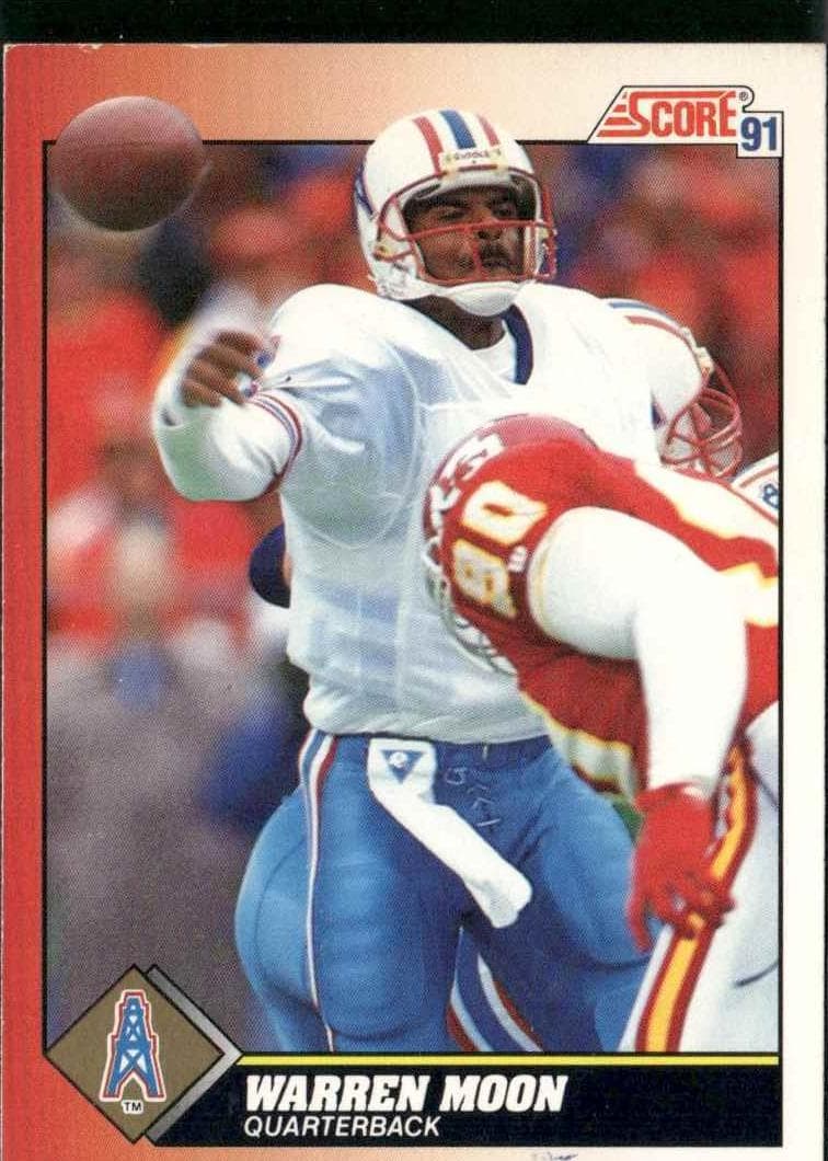 Warren Moon 1991 panini Score