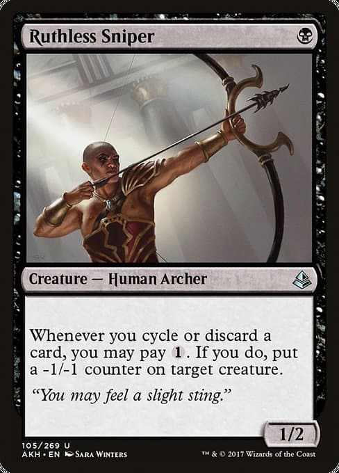 Ruthless Sniper 2017 Magic: The Gathering Amonkhet