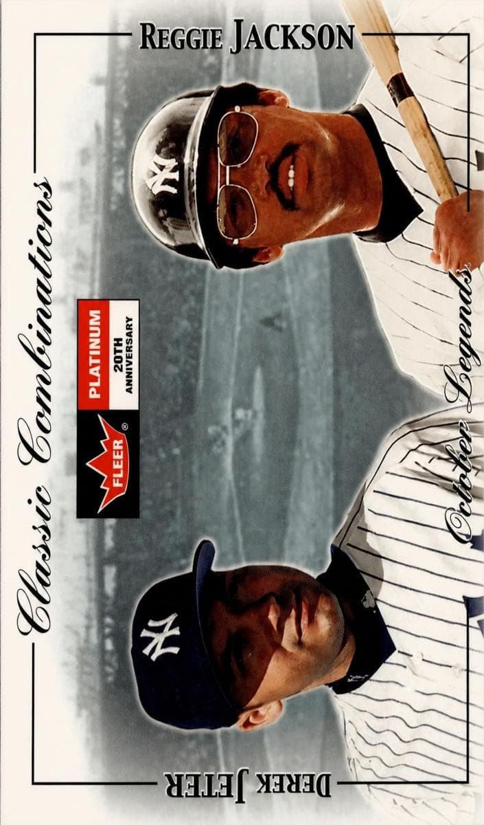 Derek Jeter / Reggie Jackson #39 CC