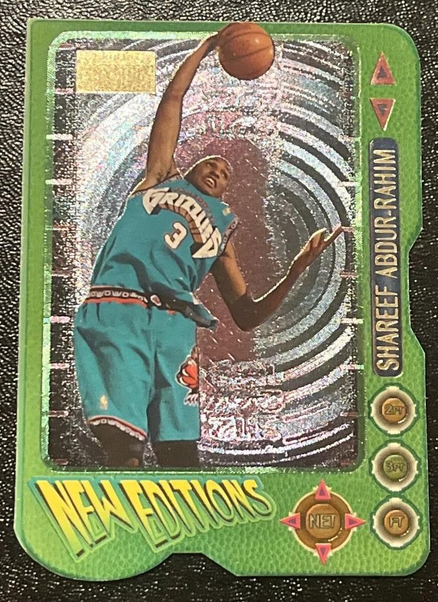 Shareef Abdur-Rahim 1996 fleer SkyBox Premium