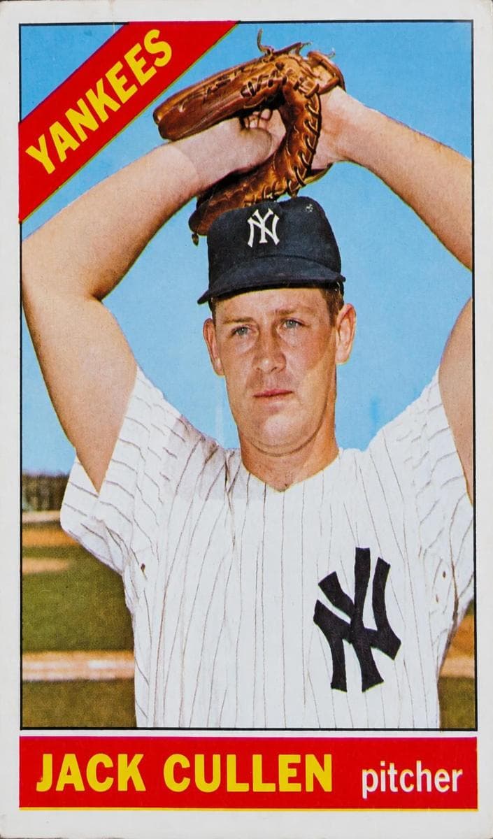Jack Cullen 1966 topps O-Pee-Chee