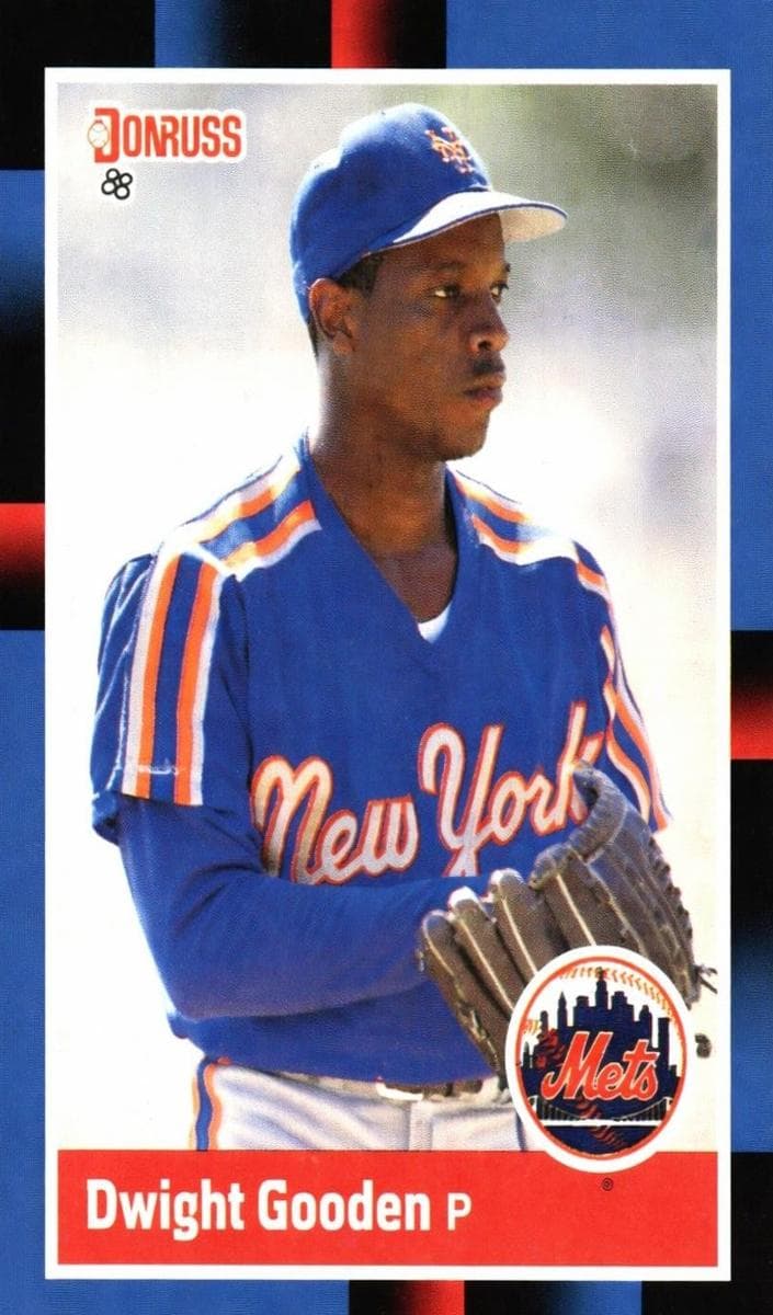 Dwight Gooden 1988 panini Donruss
