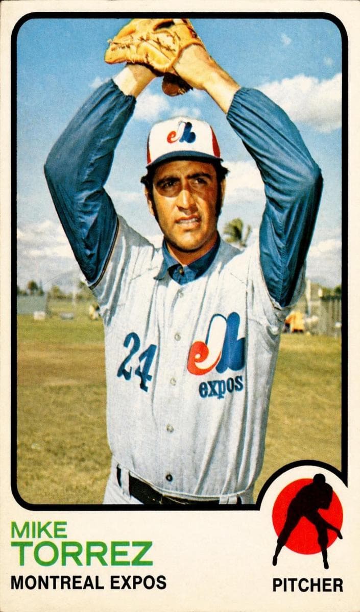 Mike Torrez 1973 topps