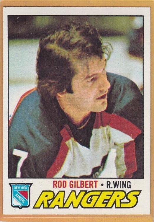 Rod Gilbert 1977 topps