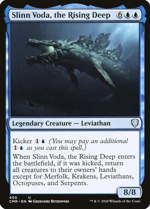 Slinn Voda, the Rising Deep 2020 Magic: The Gathering Commander Legends