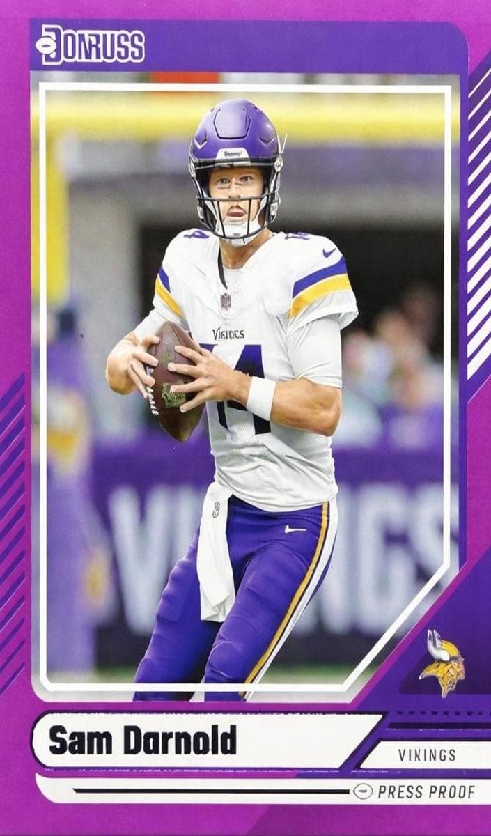 Sam Darnold 2024 panini Panini Donruss