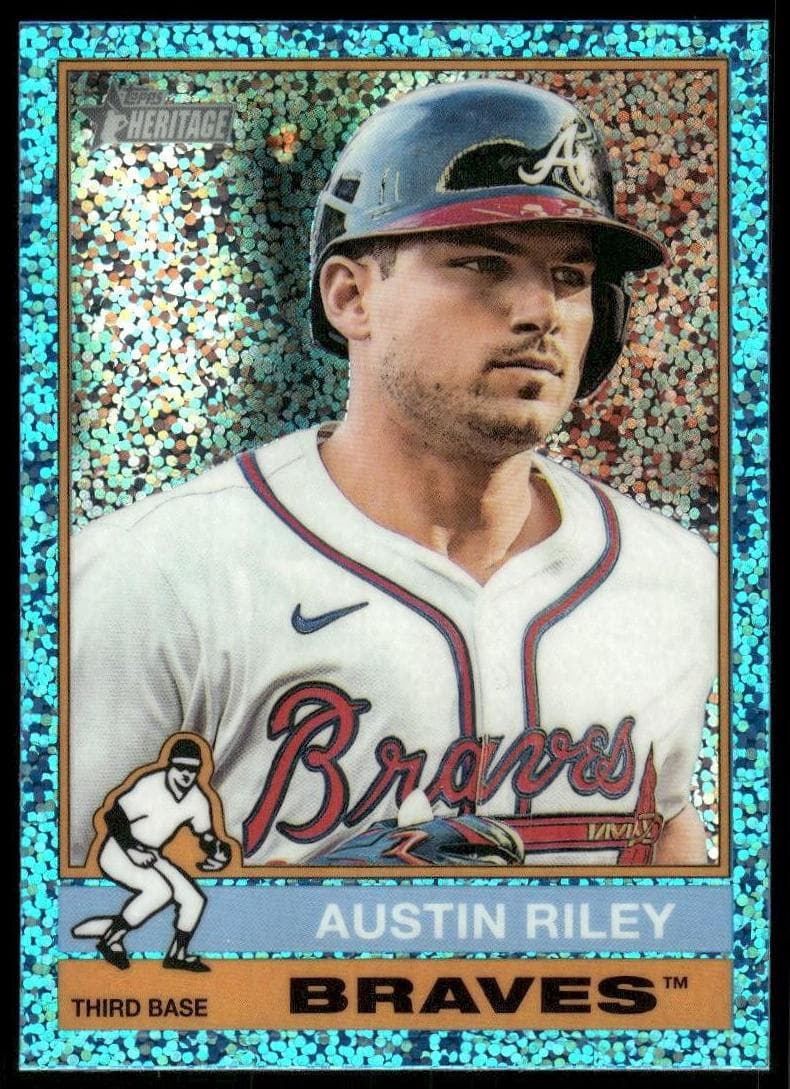 Austin Riley 2025 topps Topps Heritage