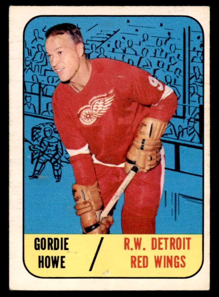 Gordie Howe 1967 topps Topps