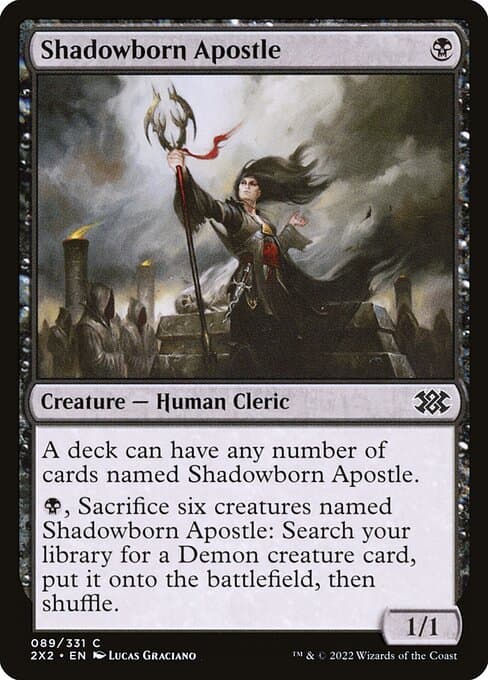 Shadowborn Apostle 2022 Magic: The Gathering Double Masters 2022
