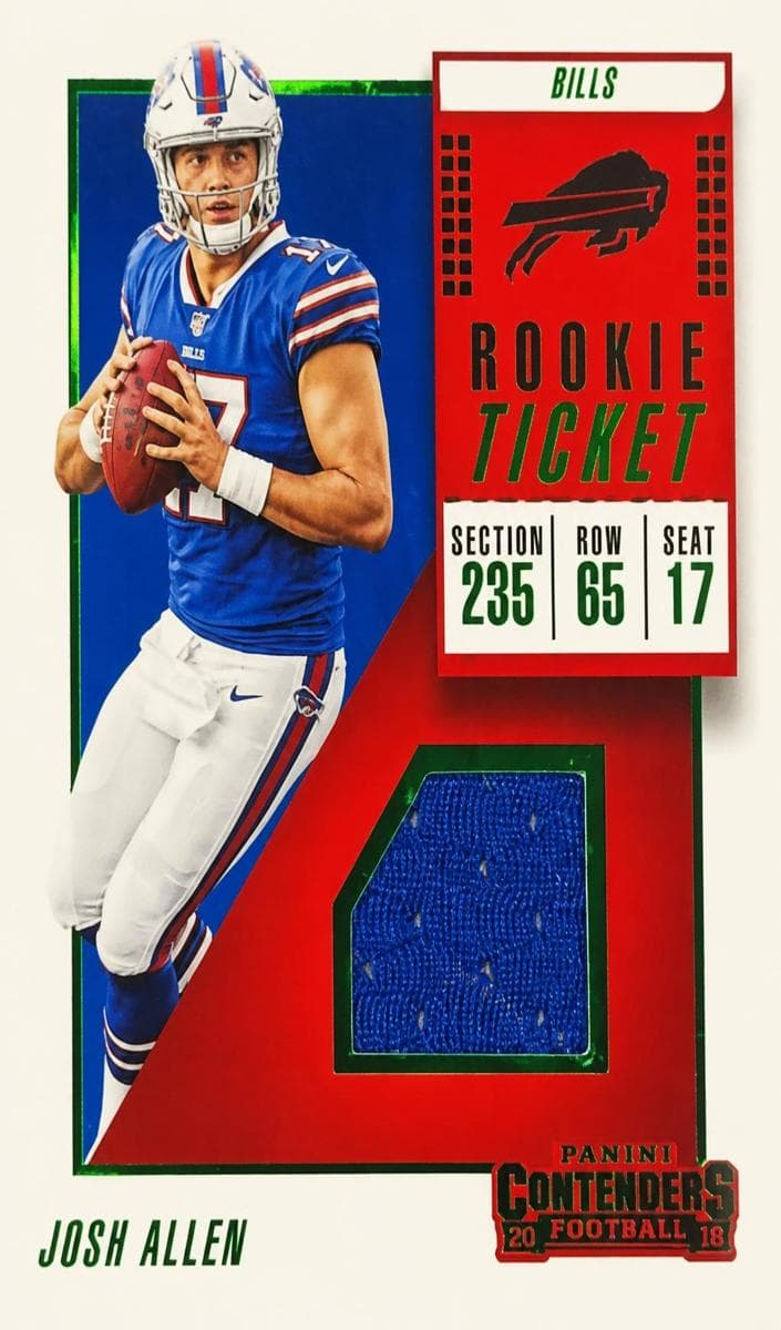 Josh Allen 2018 panini