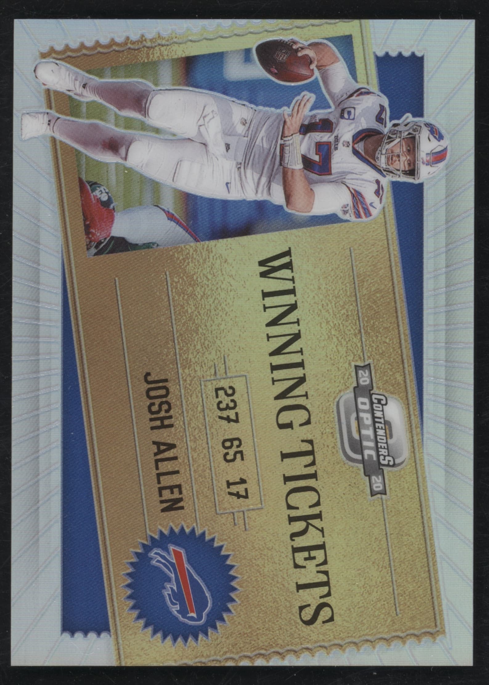 Josh Allen 2020 panini Panini Contenders Optic